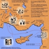 Mapa Bíblico de ANTIOQUIA DA PISÍDIA