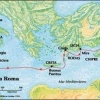 Mapa Bíblico de CRETA