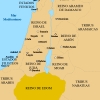 Mapa Bíblico de EDOM