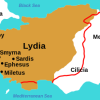 Mapa Bíblico de ESMIRNA
