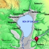 Mapa Bíblico de GADARA