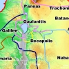Mapa Bíblico de GADARA