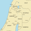 Mapa Bíblico de GALILÉIA