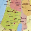Mapa Bíblico de GAZA