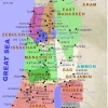 Mapa Bíblico de GERAR