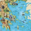 Mapa Bíblico de GRÉCIA