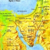 Mapa Bíblico de HAZEROTE