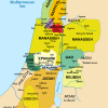 Mapa Bíblico de ISRAEL