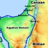Mapa Bíblico de MIDIÃ
