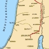 Mapa Bíblico de NAZARÉ