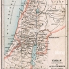 Mapa Bíblico de PALESTINA