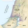 Mapa Bíblico de QUINERETE