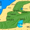 Mapa Bíblico de TRACONITES