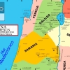 Mapa Bíblico de TRANSJORDÂNIA