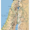 Mapa Bíblico de HEBROM