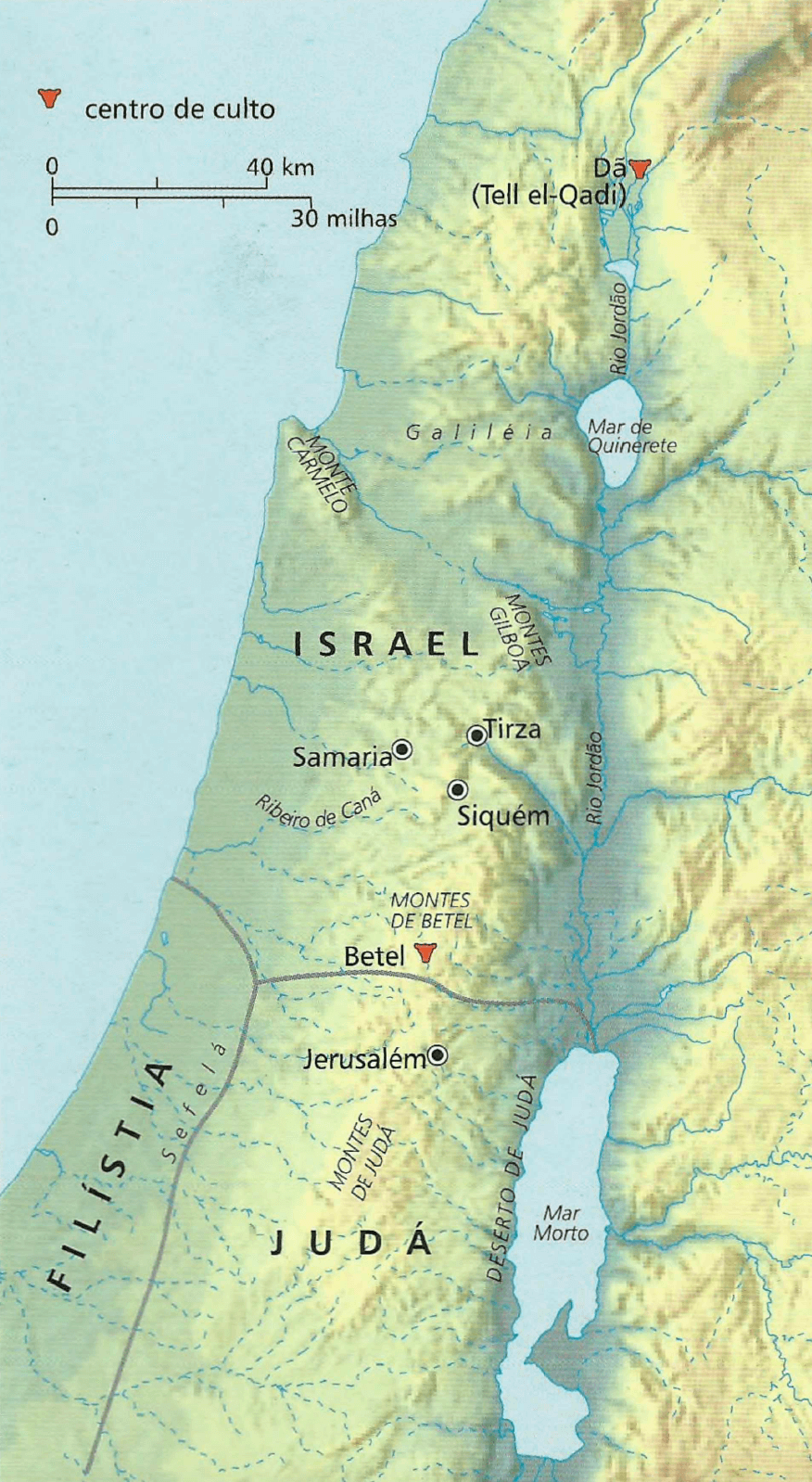 O reino dividido: Israel e Judá