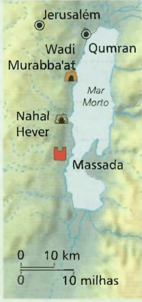 Cavernas onde foram encontrados os Manuscritos do Mar Morto