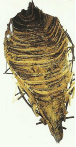 Casco do assim chamado "barco de Jesus" uma embarcação de pesca do século I d.C. encontrada no mar da Galiléia em 1985.