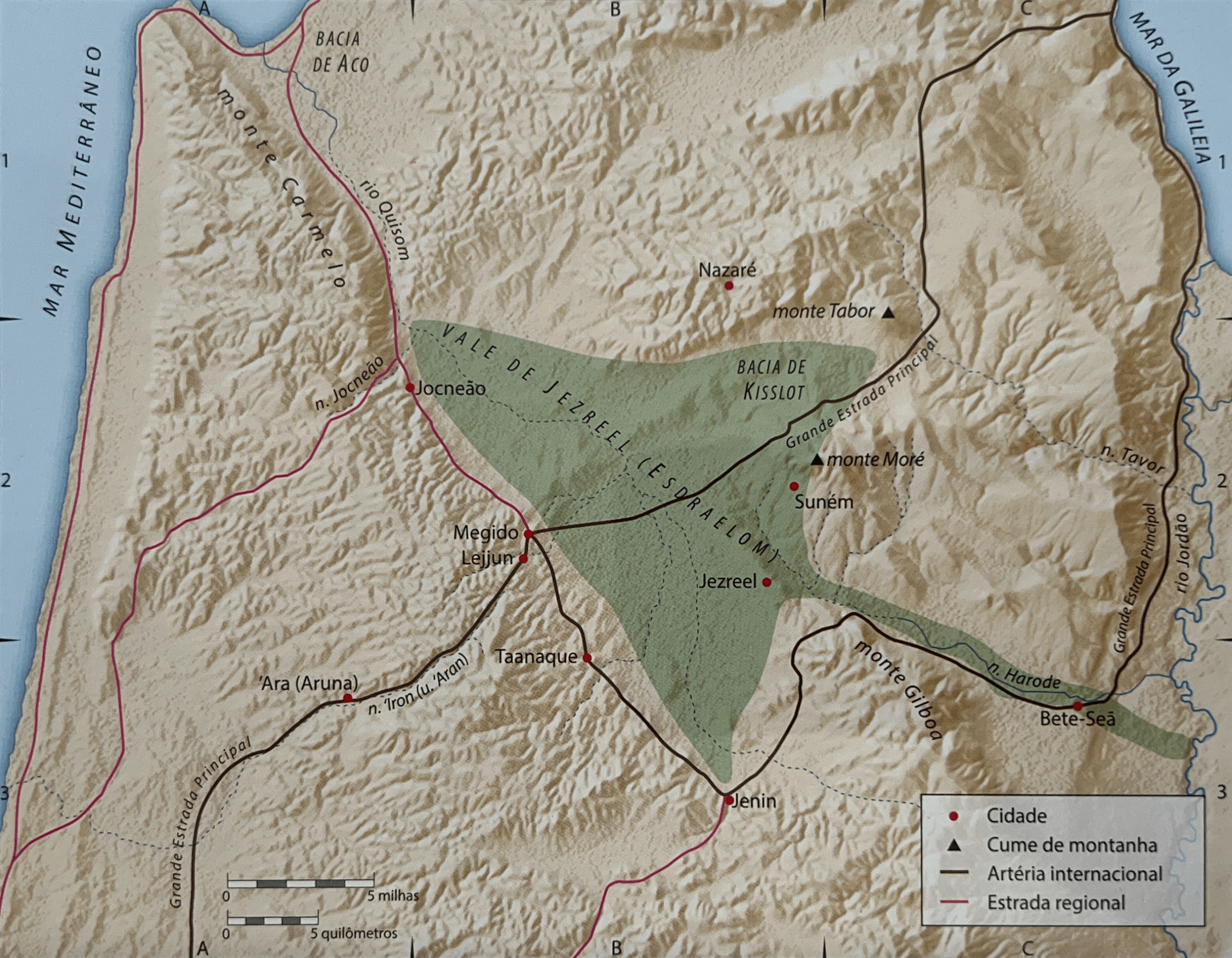 O vale de Jezreel